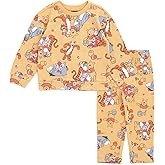 Disney Winnie the Pooh Waffle Knit T-Shirt and Pants Outfit Set Newborn to Little Kid Sizes (Newborn - 5)