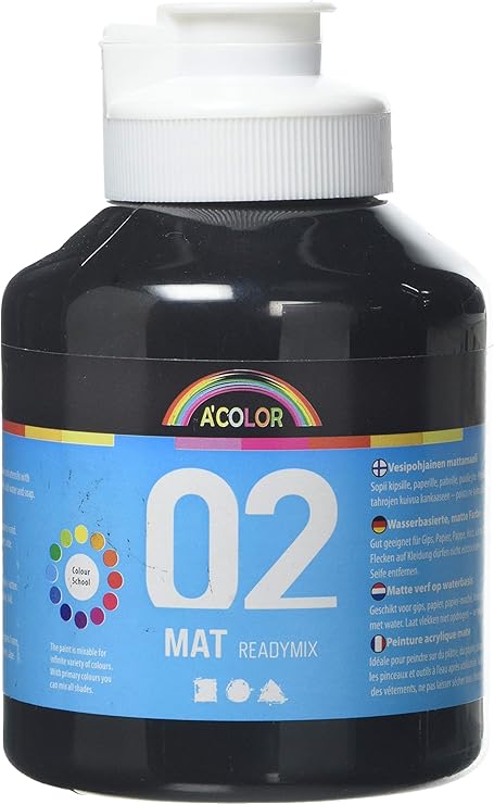 A-Color Fertiglack, matt, Schwarz, 500 Stück: Amazon.de: Küche & Haushalt