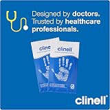 Clinell Antimicrobial Hand Wipes 100 Sachets - Dermatologically Tested view 8