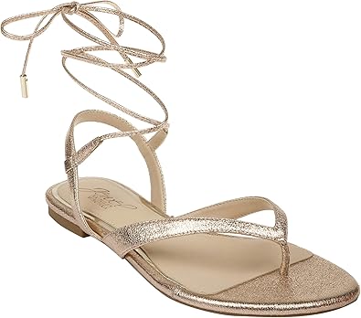 jewel badgley mischka flat sandals