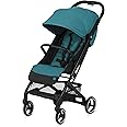 CYBEX Beezy Stroller, Lightweight Baby Stroller, Compact Fold, Compatible with All CYBEX Infant Seats, Stands for Storage, Easy to Carry, Multiple Recline Positions, Travel Stroller, River Blue