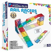 MAGNA-TILES Castle DLX 48-Piece Magnetic Construction Set, The