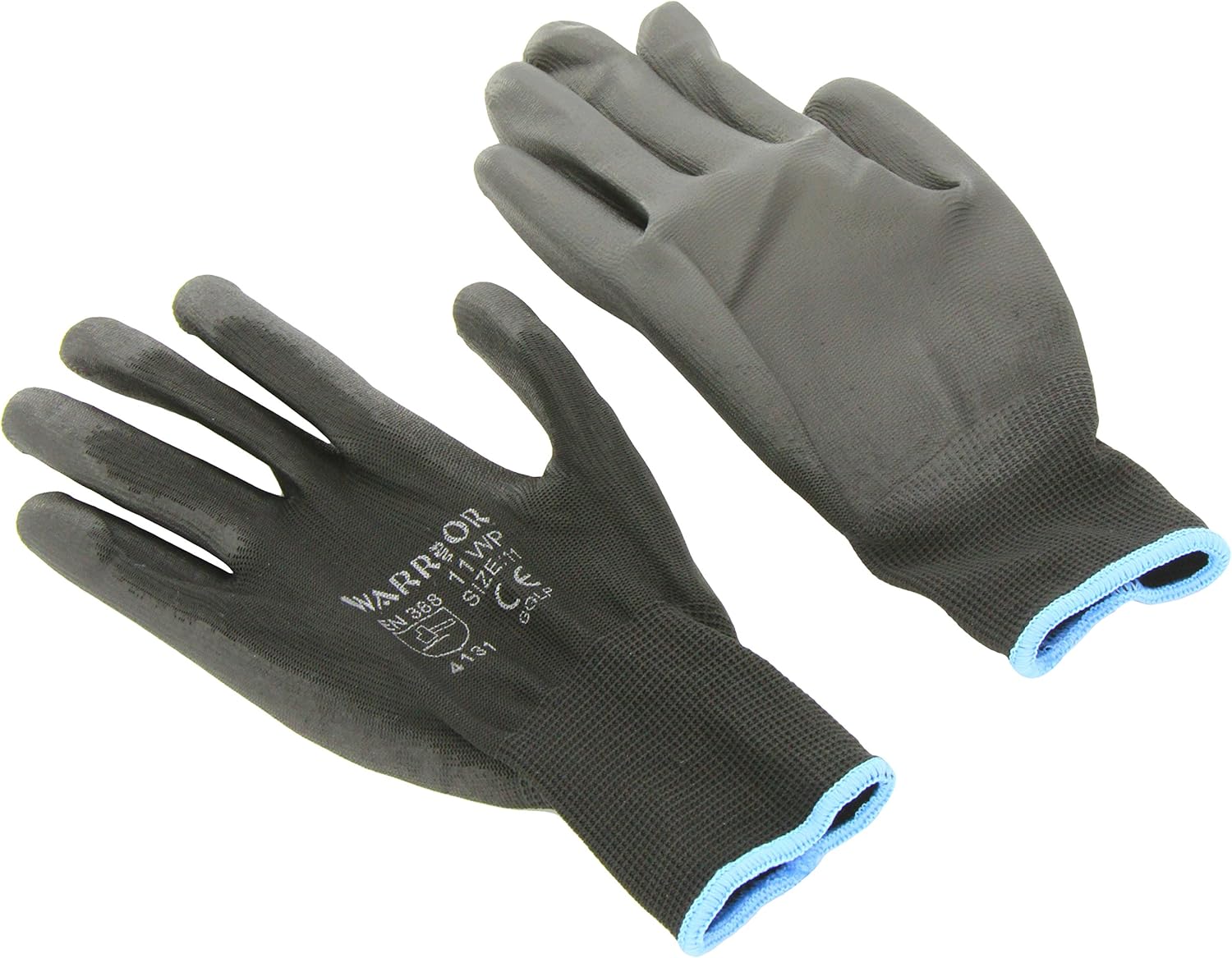 Warrior Work Gloves, NB11 (Size 11) Nylon (pack of 12), Multi, Size 11 (Pack of 12)