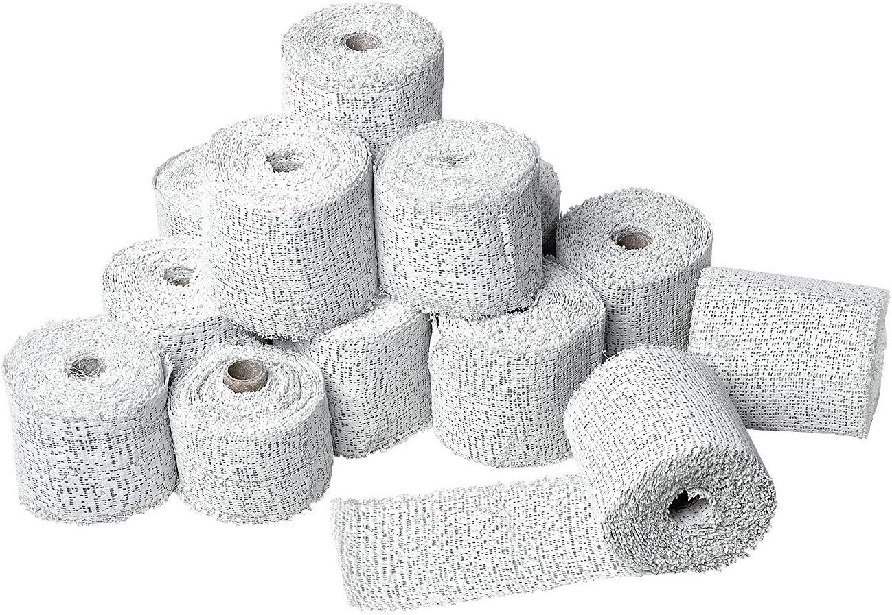 CREARTEC Gipsbinden Modelierbinden Gips Gipsabdruck Maske Babybauch Großpackung 1000g Made in Germany