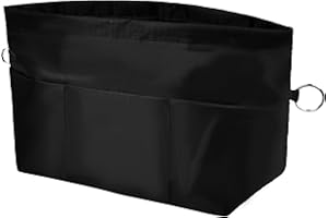 Vercord Handbag Purse Tote Pocketbook Organizer Insert Zipper Closure 11 Pockets 3 Sizes Many Colors