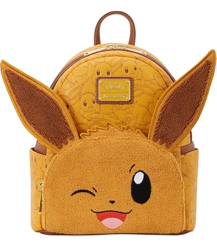 Amazon.com: Loungefly Pokmon Faux Denim Mini Backpack : Clothing, Shoes &  Jewelry