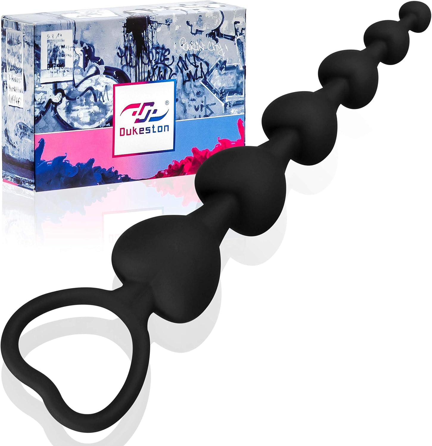 Plug anal con 6 bolas Dukeston por 12,44€