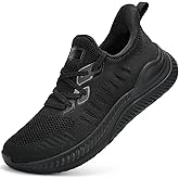 BACSAC Wide Walking Shoes for Men Slip On Mens Running Shoes Tennis Shoes Lightweight Breathable Walking Sneakers Workout Gym Wide Sneakers