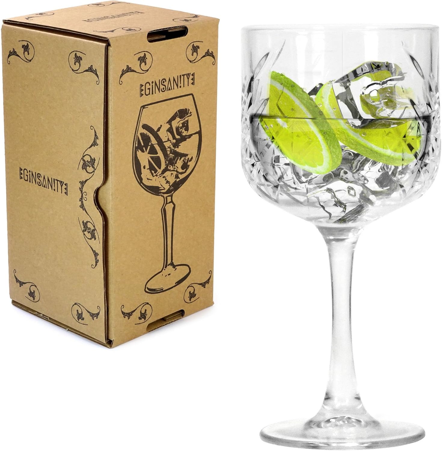 Ginsanity Classic 550ml Gin bicchiere Celebrazione / Occasioni speciali