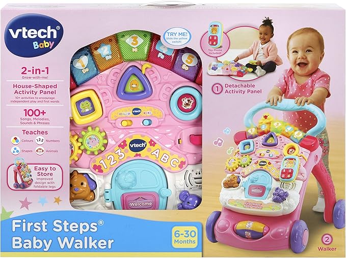 vtech stroll and discover activity walker amazon