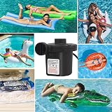 Jsdoin Electric Air Pump 220V 50W 3 Nozzles Portable Inflator Deflator view 7