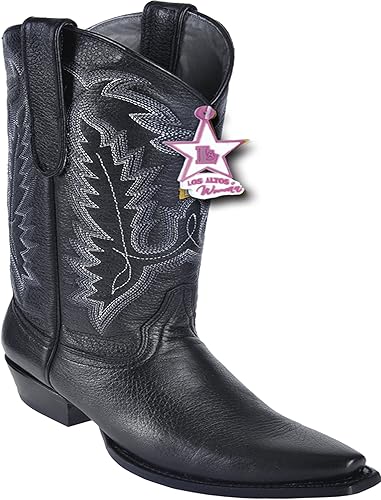 deerskin cowboy boots