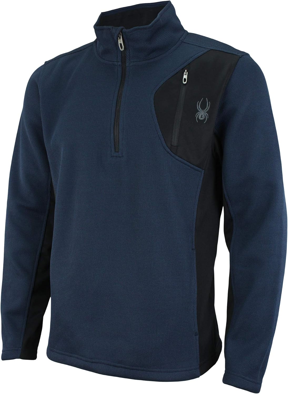 Spyder Men's Raider 1/4 Zip Sweater, Color Variation: Clothing