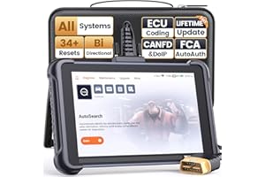 THINKCAR THINKSCAN 689 OBD2 Scanner, Bidirectional Scan Tool with Lifetime Free Update, 34+ Reset, 3000+ Active Test, ECU Coding, PMI, All System Diagnostic Scanner for Cars, CANFD & DOIP, FCA SGW