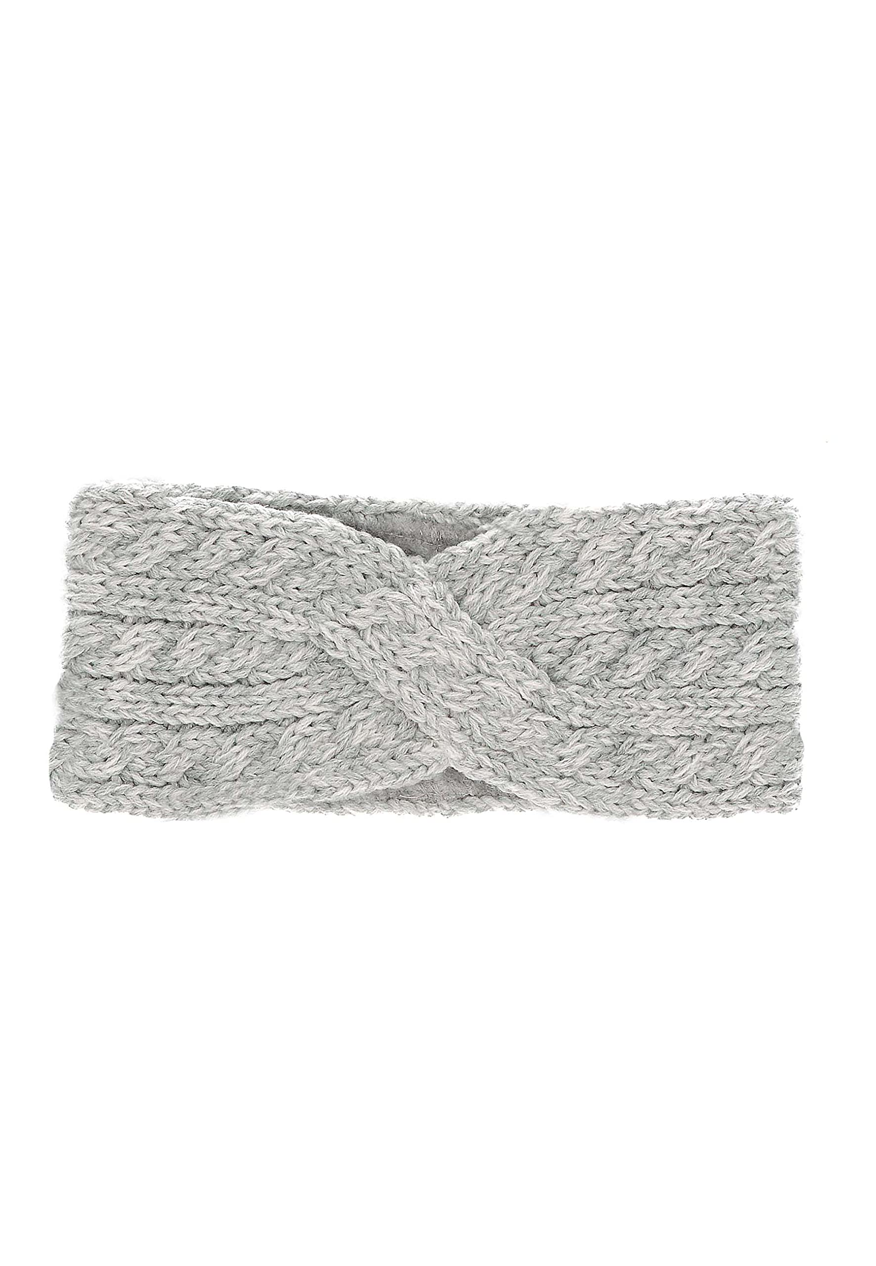 Sterntaler Baby Girls' Strick-Stirnband, Foulard Beanie, Grey (Silber Mélange 542), One (Size: 47/49)