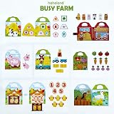 Hahaland Montessori Busy Book 15-in-1 Sensory Board for Toddlers 1+ Year view 9
