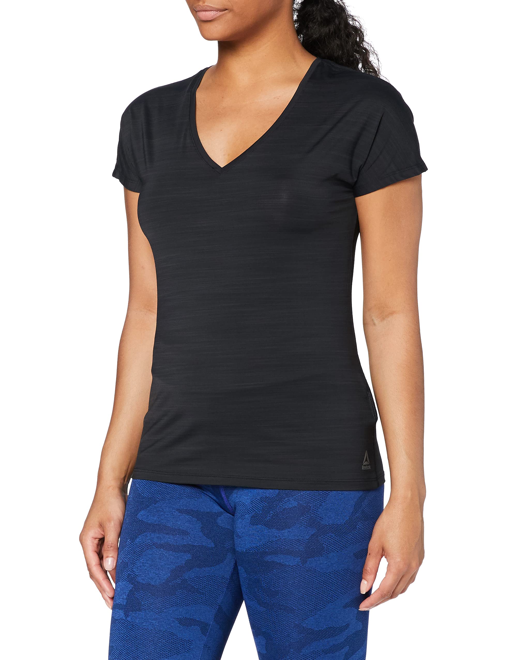 Reebok Os AC tee T-shirt, Women, womens, T-Shirt, DU4161, Black, XXS
