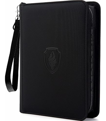 Tacrenixum 400 Pocket Card Holder Album | 50 Removable Sleeves For Pokemon, Yugioh & MTG Cards | Green Zipper Binder