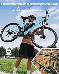Qlife Racer Electric Bike for Adults - 21-Speed