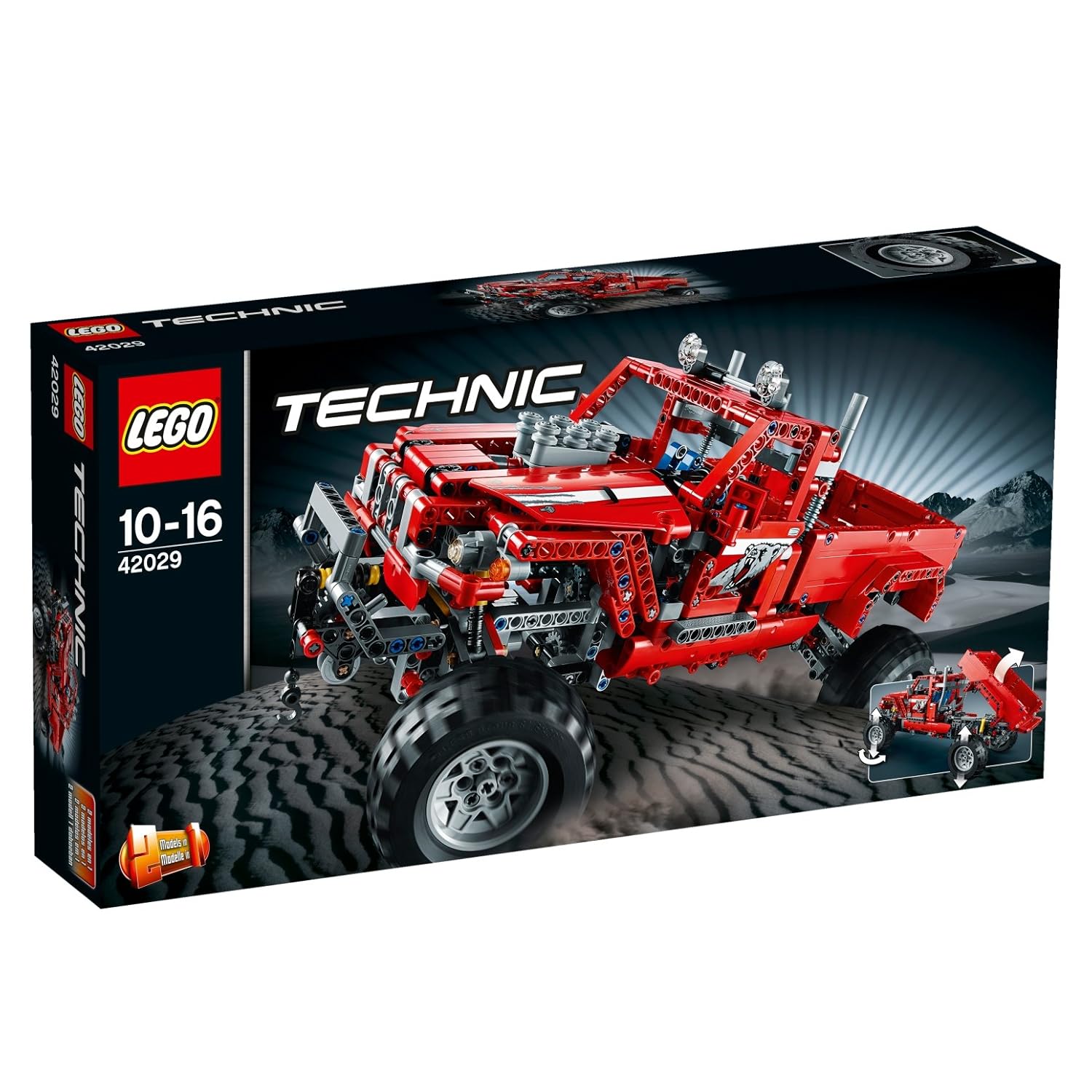 LEGO Technic Vehículo de juguete color rojo