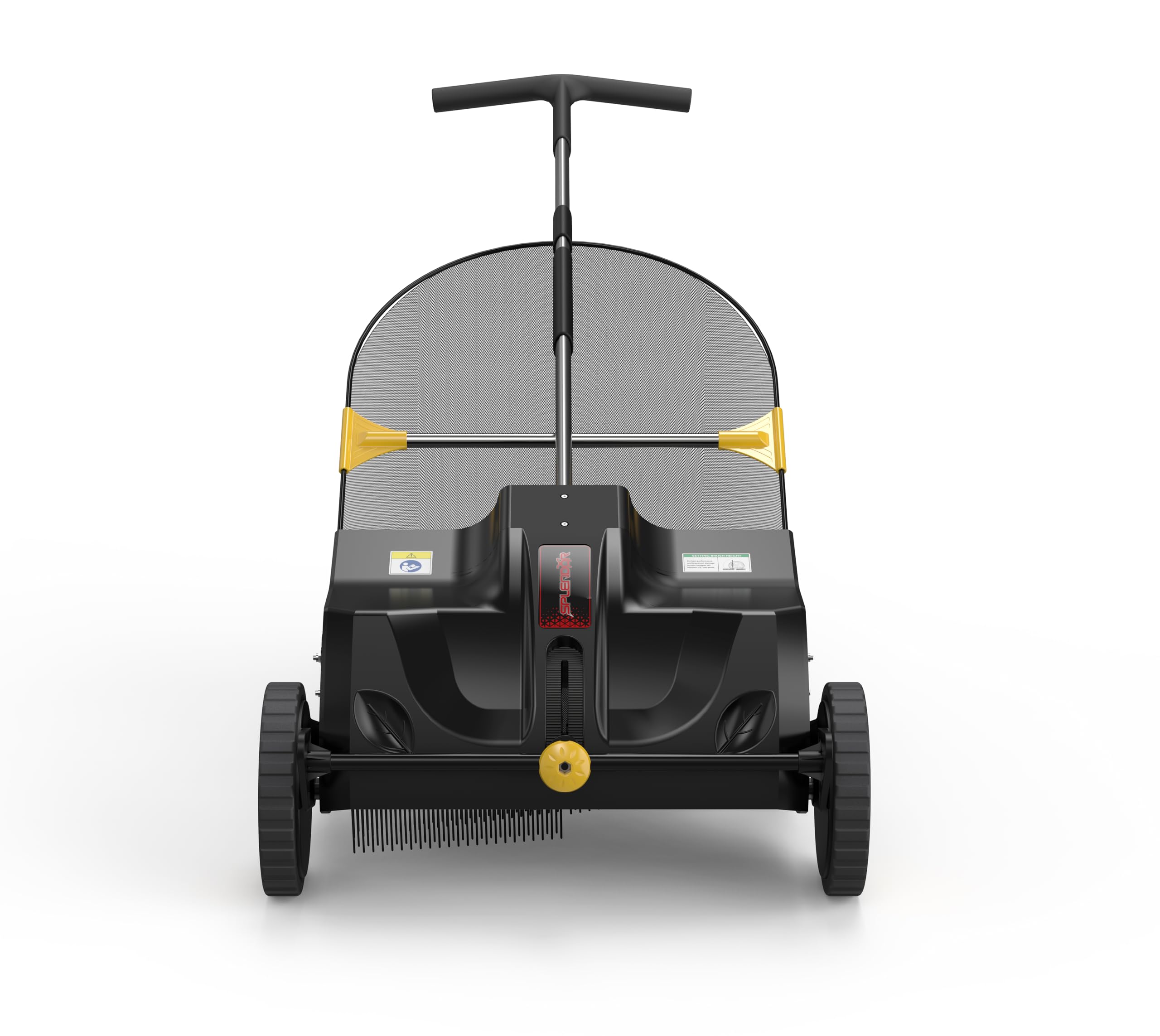 Photo 1 of ***FOR PARTS ONLY DAMAGED (SNAPPED OFF HANDLE)*** Splendor T-Handle 21' Lawn Sweeper Yard Sweeper for Easy Using Saving Space for Storage Stand up Design