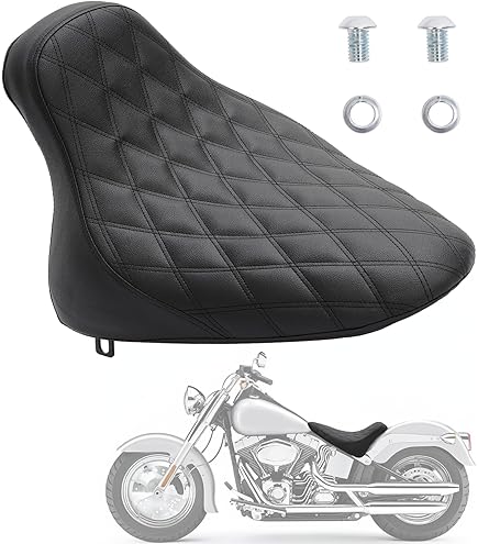 Amazon.com: Saddlemen Renegade LS Solo Seat (Standard) (Black
