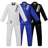 TARKOR Sports BJJ GI for Men IBJJF Kimono BJJ Jiujitsu GIS W/Preshrunk Fabric