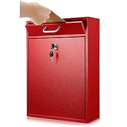 Yaocom Locking Mailbox with Key for Outdoor 16.2 x