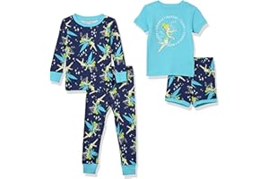 Amazon Essentials Disney | Marvel | Star Wars Babies, Toddlers, and Girls' Pajama Set