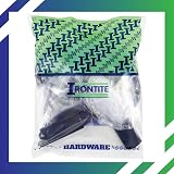 IRONTITE Ring Gate Latch Heavy Duty Gate Latch for Wooden Gates Black view 5