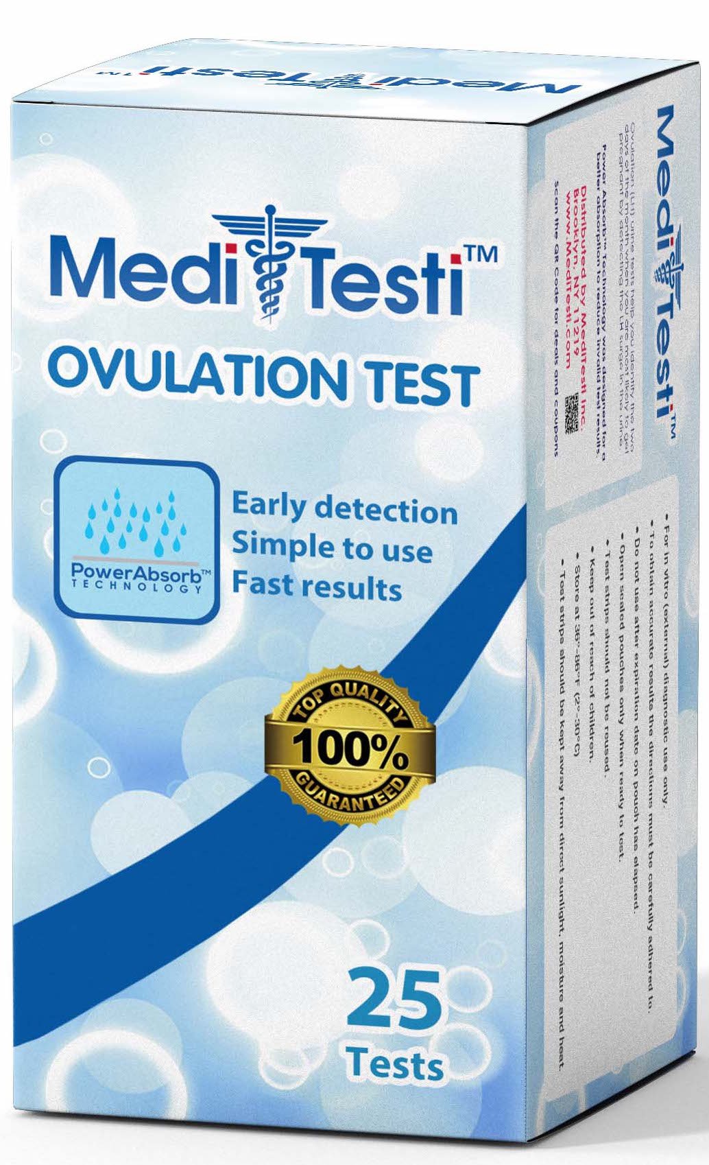 MediTesti Pregnancy Test Early Detection with Power