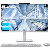 Lenovo 24" FHD All-in-One Desktop Computer for Home &amp; Office, Intel Processor, 16GB RAM, 256GB PCIe SSD, HDMI, WiFi 6, Bluetooth 5.2, Business AIO, Vent-Hear, Wireless Keyboard &amp; Mouse, Windows 11