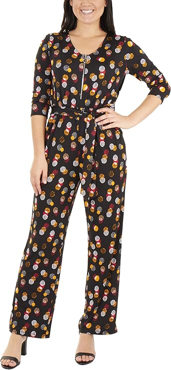 womens petite white jumpsuit