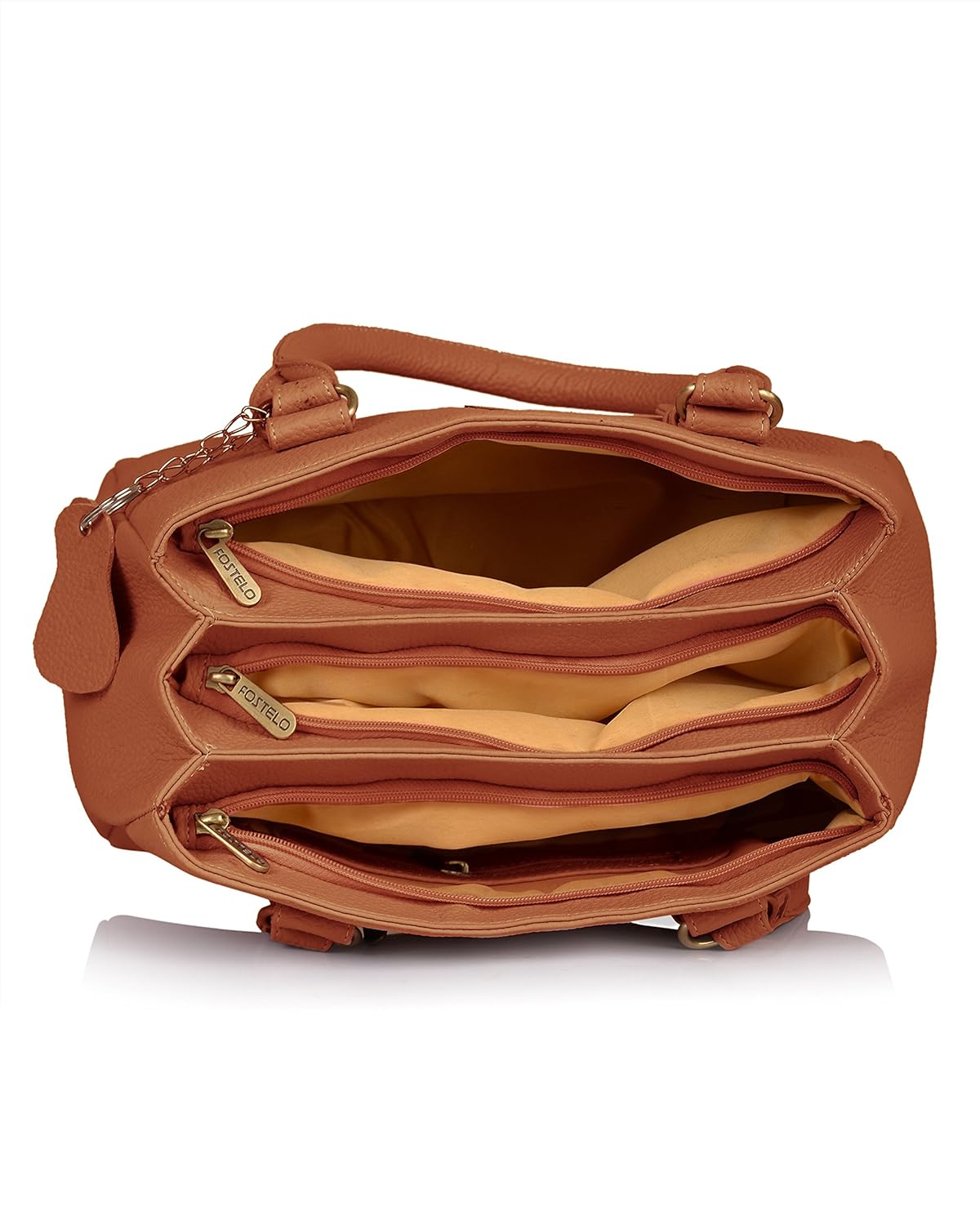 fostelo westside women's handbag (tan) ()