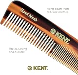 KENT A OT Pocket Comb Handmade Coarse Fine Tooth Styling for Fine Medium Hair view 4