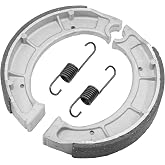Caltric Rear Brake Shoes Compatible with Yamaha Bear Tracker 250 Yfm250 Yfm-250 Yfm 250 1999-2004 New