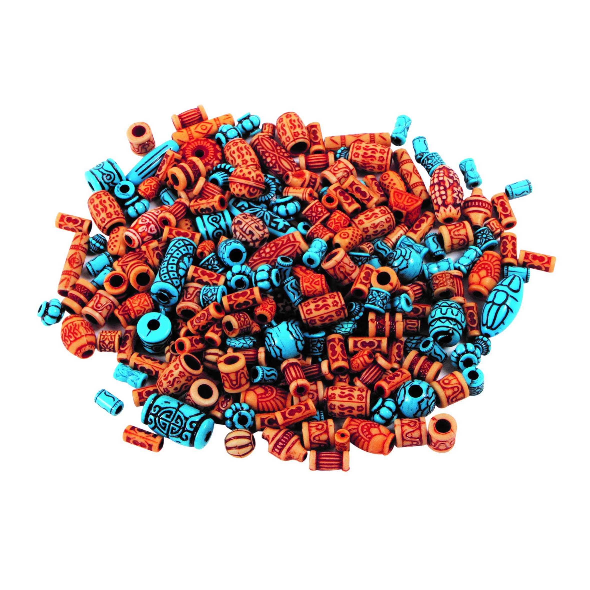 Creation Station 125 g Exotic 130-Piece Plastic Beads