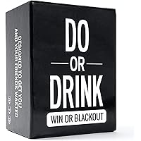 Do or Drink - Party Card Game - for College, Camping, 21st Birthday, Parties - Funny for Men & Women