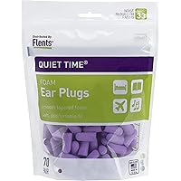 Flents Ear Plugs, 70 Pair, Ear Plugs for Sleeping, Snoring, Loud Noise, Traveling, Concerts, Construction, & Studying…