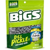 BIGS Sunflower Seeds, Vlasic Dill Pickle Flavor, 5.35 oz. (Pack of 12) | 8g protein per serving; Vlasic Dill Pickle flavor; great for baseball games, tailgates, road trips &amp; desk snacking