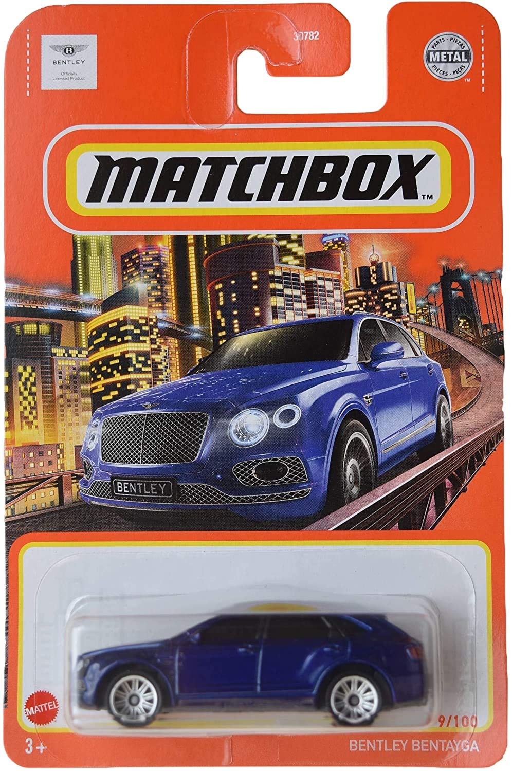 Matchbox Bentley Bentayga, Blue 9/100