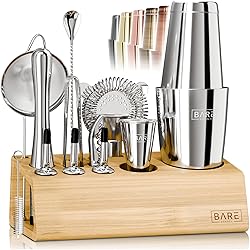 BARE BARREL® Mixology Bartender Kit Bar Set