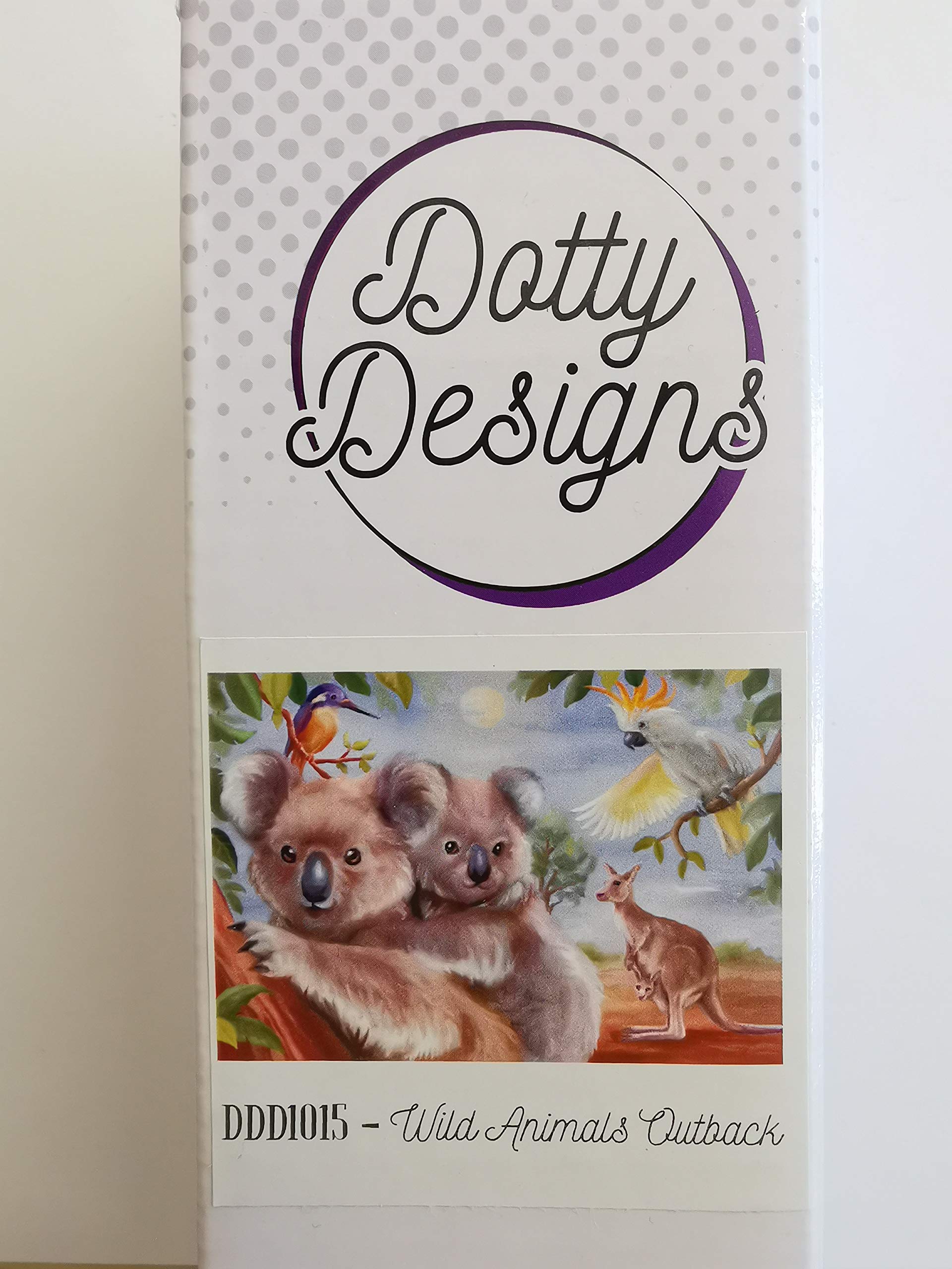 Dotty Designs DDD1015 Diamonds Painting, Wild Animals Outback
