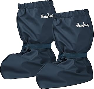Playshoes Baby , leichte Krabbel-Schuhe für Jungen und Mädchen, mit Playshoes-Motiv, Blau (marine 11), M