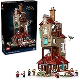 LEGO Harry Potter The Burrow – Collectors’ Edition, Weasley House, Collectible Building Set, 10 Minifigures Plus Errol The Ow