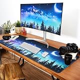 EFISH Extended XL Mouse Pad 800x300x3 mm Non-Slip Stitched Edges Desk Mat view 7