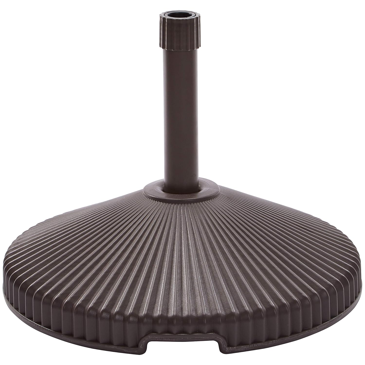 AmazonBasics Umbrella Base Stand Recycled Plastic, Brown