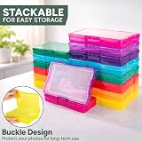 Zuvo Photo Storage Box 16 Colours & Removable Dividers Holds 1,600 Photos view 7