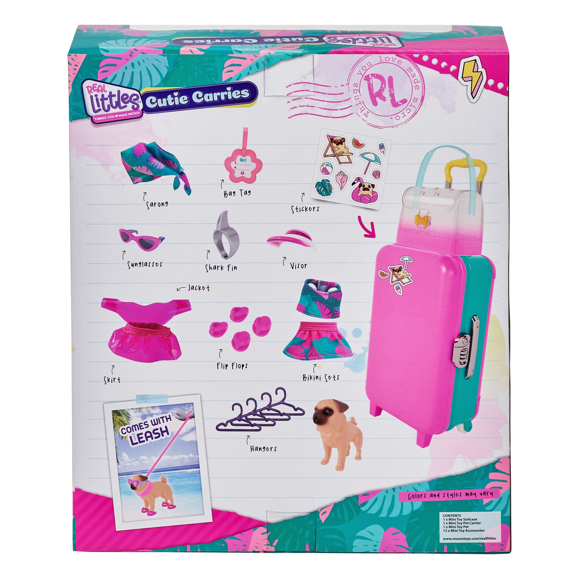 Real Littles S5 Cutie Carries Pet Roller Case & Bag Pk