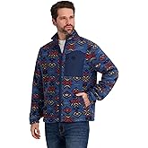 Billabong mens Sherpa Bonded Polar Fleece Aztec Print Jacket
